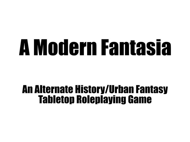 A Modern Fantasia A Modern Fantasia